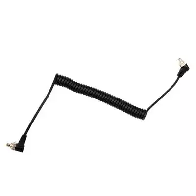 £4.32 • Buy M-M PC Sync Cord Male To Male Flash Spring Cable With Screw Lock For NIKON