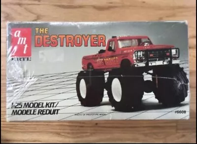 Amt Ford The Destroyer Monster Truck 1/25 Model Kit #6608 • $200.95