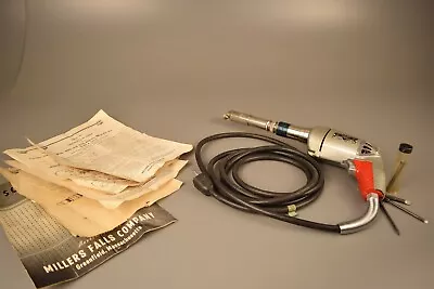 UNUSED! Vintage 1955 Millers Falls Model A Electric Drill Screw Driver + Manual • $999.99