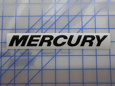 Mercury Sticker 12  15  18  23  Verado Outboard Carbs Prop Alpha Optimax 25 90 • $9.99