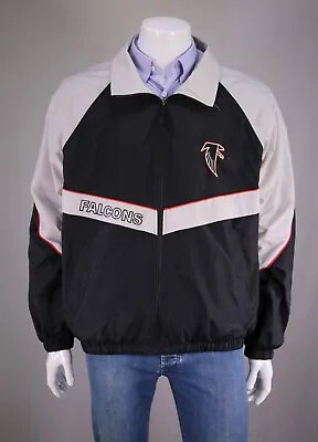 Vintage Atlanta Falcons 1990's Logo Athletic Game Day Jacket Men's XL • $39
