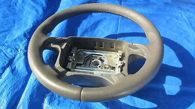 97-00 Volvo OEM C70 S70 R V70R Gray Leather Steering Wheel Thumb Bumps • $228