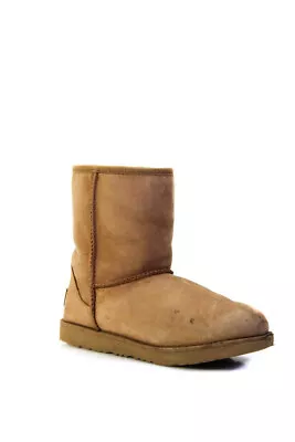 UGG Australia Womens Suede Ankle Boots Tan Brown Size 4 • $2.99