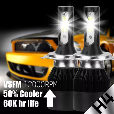 XENTEC LED HID Headlight Kit H4 9003 White For 1993-1997 Honda Civic Del Sol • $19.25