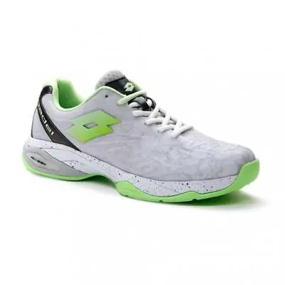 Mens Tennis Shoes Lot White And Green 217299 1u2 Super Fast 200iii • £49.32