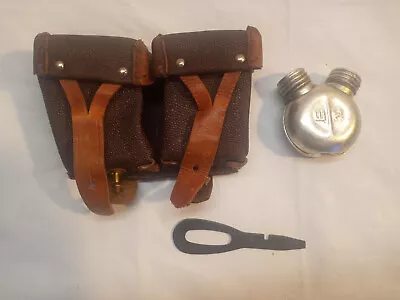 Authentic Soviet Era Russian Mosin Nagant Rifle Kit With Magazine Leather Pouch • $22.98