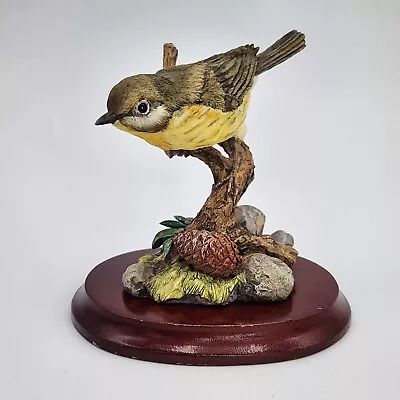 Vintage Maruri Premier Bird Collection Pine Warbler PB-9907 Figurine 1999 • $19.95