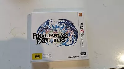Final Fantasy Explorers - Nintendo 3DS - AUS PAL - Complete • $30