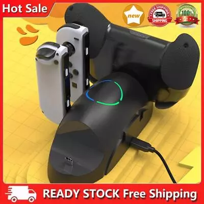 6 In 1 Charge Stand Portable DC5V/2A Controller Charger For Nintendo Switch Pro • $24.74