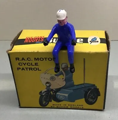 Budgie Morestone 454 RAC Motor Cycle Patrol Original Box And Rider Only  Vintage • $62.17