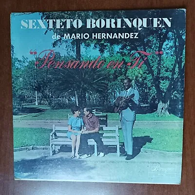 Sexteto Borinquen De Mario Hernandez – Pensando En Ti [1977] Vinyl LP Bolero Son • $36.98