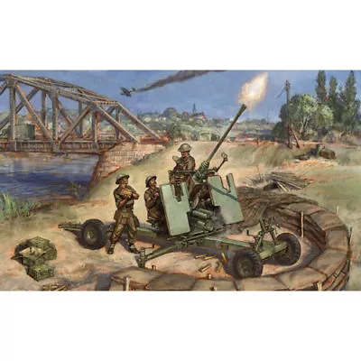 £12.95 • Buy ZVEZDA 6170 Brit Bofors AA-gun 40mm Mk-2 Model Kit 1:72