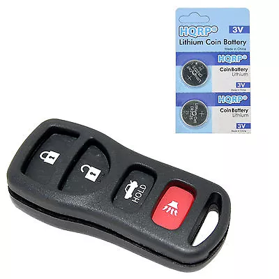 Transmitter And Two Batteries For Infiniti G35 I35 QX56 2003-2007 Smart Key FOB • $8.95