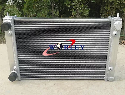 2 Rows Aluminum Radiator For VW Golf GTI MK2 1.6 8V1.8 16V 81-92 • $106.86