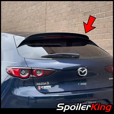 SpoilerKing Add-on Rear Roof Spoiler (Fits: Mazda 3 2019-current Hatchback) 284G • $96.75