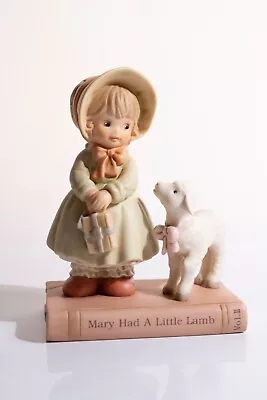 Enesco Limited Edition Fairy Tale Series Mary Had A Little Lamb Collectible • $19.99