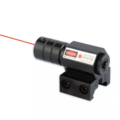 Mini Red Laser Beam Dot Sight 11/20mm Weaver Picatinny Rail For Hunt Gun Pistol • $5.99