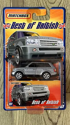 Matchbox 1/64 Best Of British Range Rover Sport Silver • $19.99