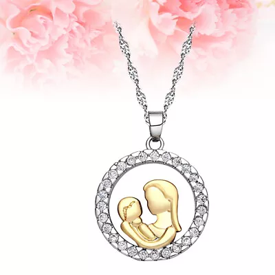 Maternity Necklace Family New Mother Loving Son Child Daughter Pendant Necklace • $9.45