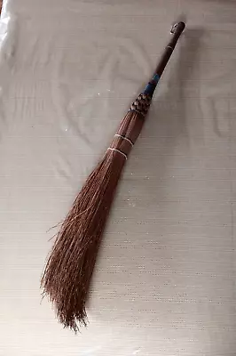 Antique Primitive Hearth Broom Vintage Farmers Museum 28  Long • $35