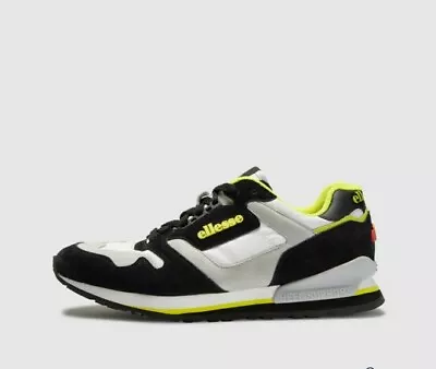 Ellesse  Shoes 147  Suede AMColor Black/white/Light-greenSize 11 Men's Style... • $110