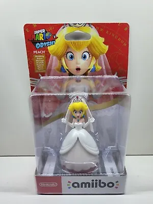 Figurine Nintendo Peach Wedding Amiibo Super Mario Odyssey New • $97.99