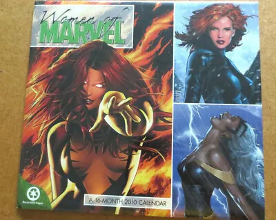 WOMEN OF MARVEL 2010 Calendar Phoenix Black Widow Rogue White Queen GREG HORN • $26