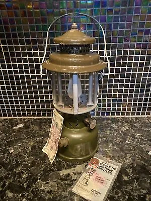 Vtg Viet Nam Era COLEMAN US AFM 1967 MILITARY LANTERN Single Mantle Camp Lamp NM • $239.95