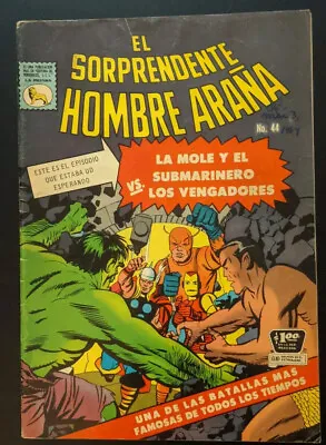 Avengers #3 El Sorprendente Hombre Arana #44 Mexican Published By La Prensa. • $200