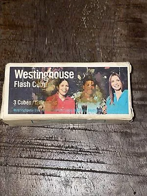 Westinghouse Flash Cubes 3 Pack Vintage Camera Accessory • $10.99