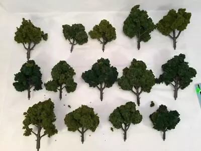 Lot Of Assorted Woodland Scenics Trees 5-4 Inches Large Ho Or Medium O Scale • $4.99
