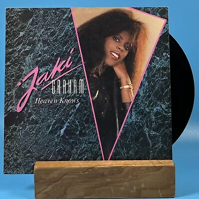 Jaki Graham Heaven Knows 1985 7  Single Vinyl Record JAKI 5 • £4.95