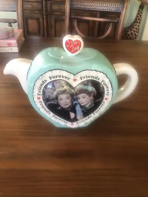 I Love Lucy Premiere Edition Friends Forever Ceramic Teapot • $60