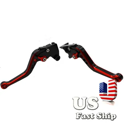 $29.01 • Buy For Kawasaki Z125 Z250 Z300 Ninja250R 300R Z750 ZX6R Short Brake Clutch Levers