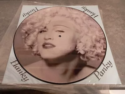 Madonna Hanky Panky 12  Picture Disc Vinyl Single No Poster W9789TP 1990 • £24.99