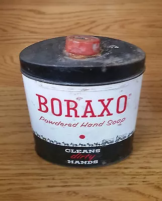 Vintage Boraxo Powdered Hand Soap 8 Oz. Tin • $9.99