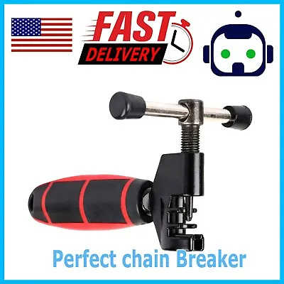 Bicycle Chain Splitter Breaker Mountain Bike Rivet Link Pin Remover Repair Tool • $4.99