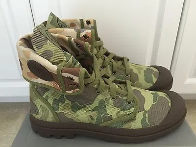 Palladium Men's Baggy Snow Boots 02353312Green Camo New In Box  • £77.19