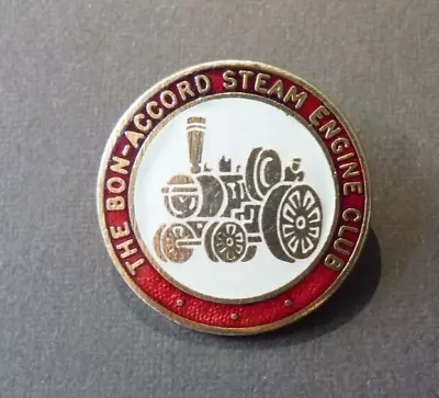 Vintage  Pin Badge - The Bon-accord Steam Engine Club • $12.44