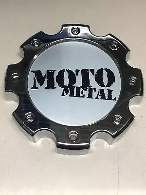 Moto Metal Chrome Wheel Center Hub Cap 8  Bolt-On 8x200 8x210 MO963 Dually MO963 • $29.99