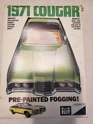 Mpc 1971 Mercury Cougar  Xr-7  Kit#1-7122-250 Unbuilt Sealed Parts Bags. • $189