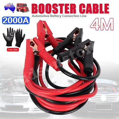 4M Heavy Duty Car Jumper Leads Jump Starter Car Booster Cable Car Truck Battery • $23.99