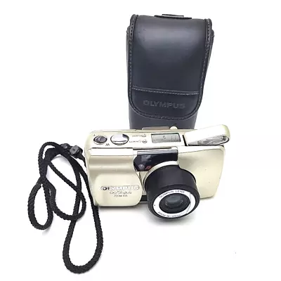 【MINT】olympus Mju Zoom Deluxe105 35mm Dedicated Tested • $86