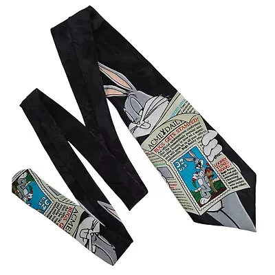 NWT Vintage Looney Tunes 1997 USPS Stamp Collection Bugs Bunny Novelty Necktie  • $12.97