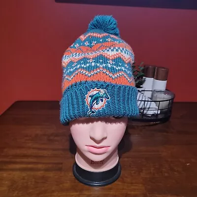 Miami Dolphins Beanie Cap Hat Reebok • $10