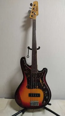 Electric Bass Guitar Yamaha Sunburst Modified Fretless Japan Vintage • $2081