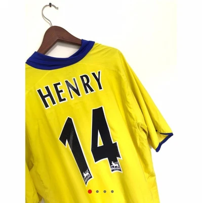 £64.99 • Buy Arsenal Theirry Henry 2002 - 2003 Invincibles Season Football Shirt XXL Away
