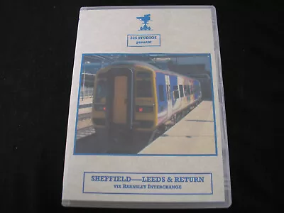 225 Studios-Sheffield - Leeds Via BI & Ret-Cab Ride-Drivers Eye View-Railway-DVD • £10.99