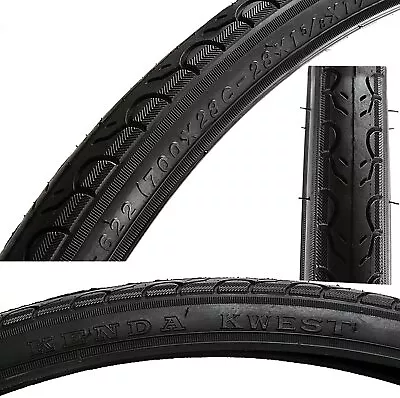 Kenda Kwest Black Tire 700x28c- 28x1 5/8x1 1/8 • $29.97