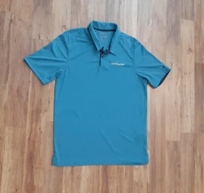Oakley Men's Golf Polo The Players Logo Short Sleeve Size Large Blue • $14.95